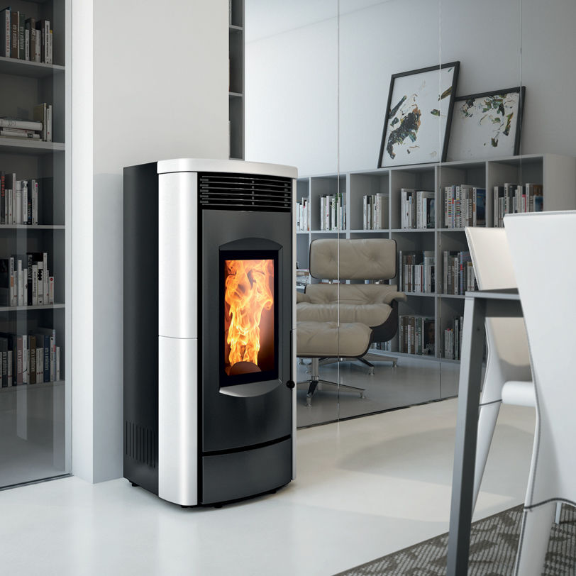  a Pellet Warmluftführung DUAL-2 9kW