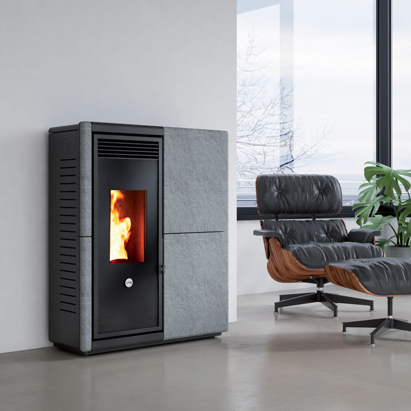 Kaminöfen a Pellet Warmluftführung HOTH 7kW 9kW 11kW