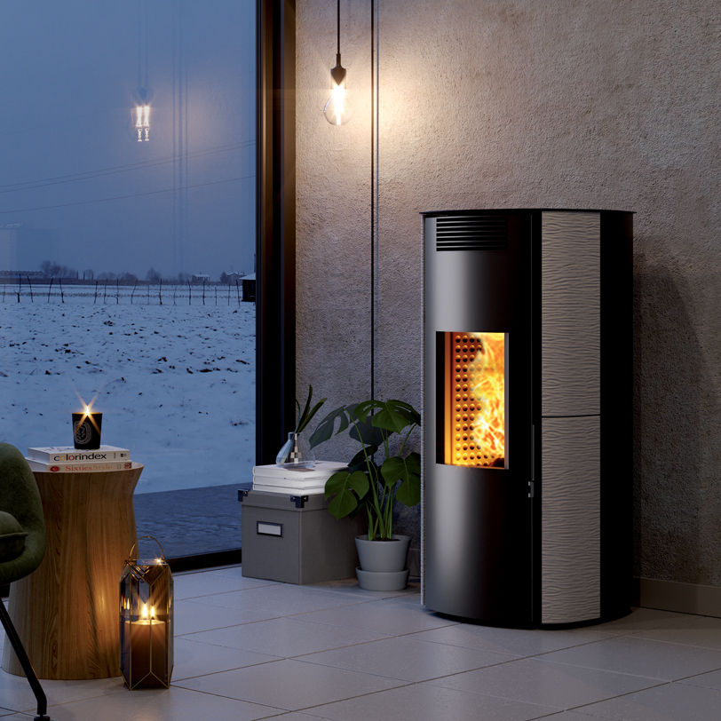  a Pellet Warmluftführung DOUBY 9kW